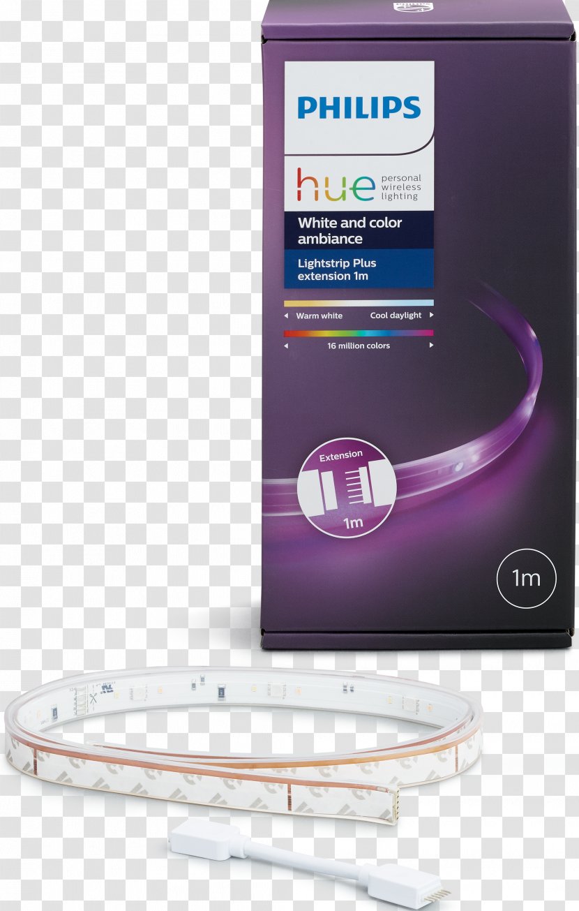 Philips Hue LED Strip Light Light-emitting Diode - Led Transparent PNG
