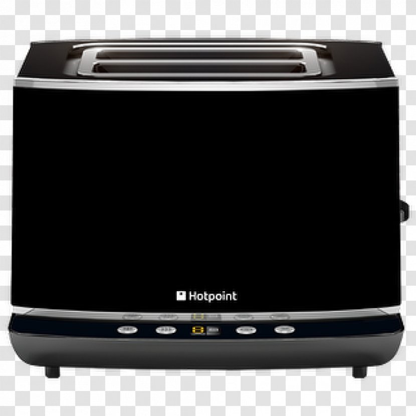 Hotpoint Digital 2 Slice Toaster My Line - Tt44ear0 Hd - Red (Model No. TT22MDR0LUK) Home ApplianceHotpoint Dishwasher Black And White Transparent PNG