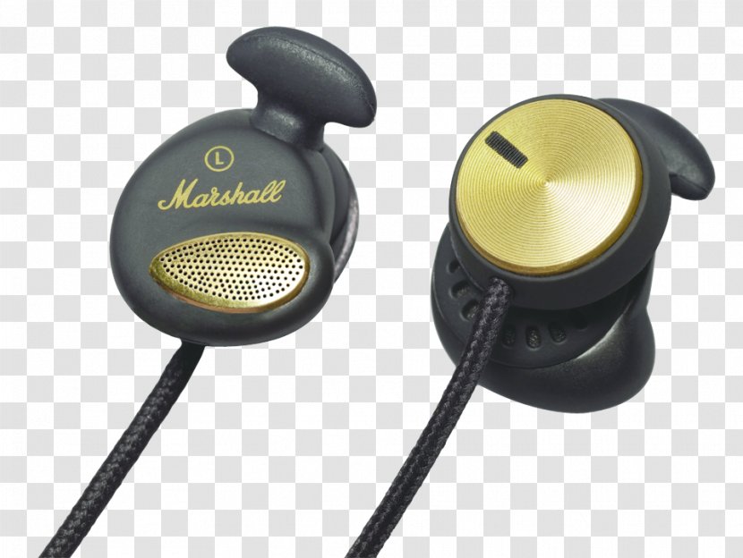 Microphone Headphones Marshall Amplification Écouteur Stereophonic Sound - Amplifier - Ear Earphone Transparent PNG
