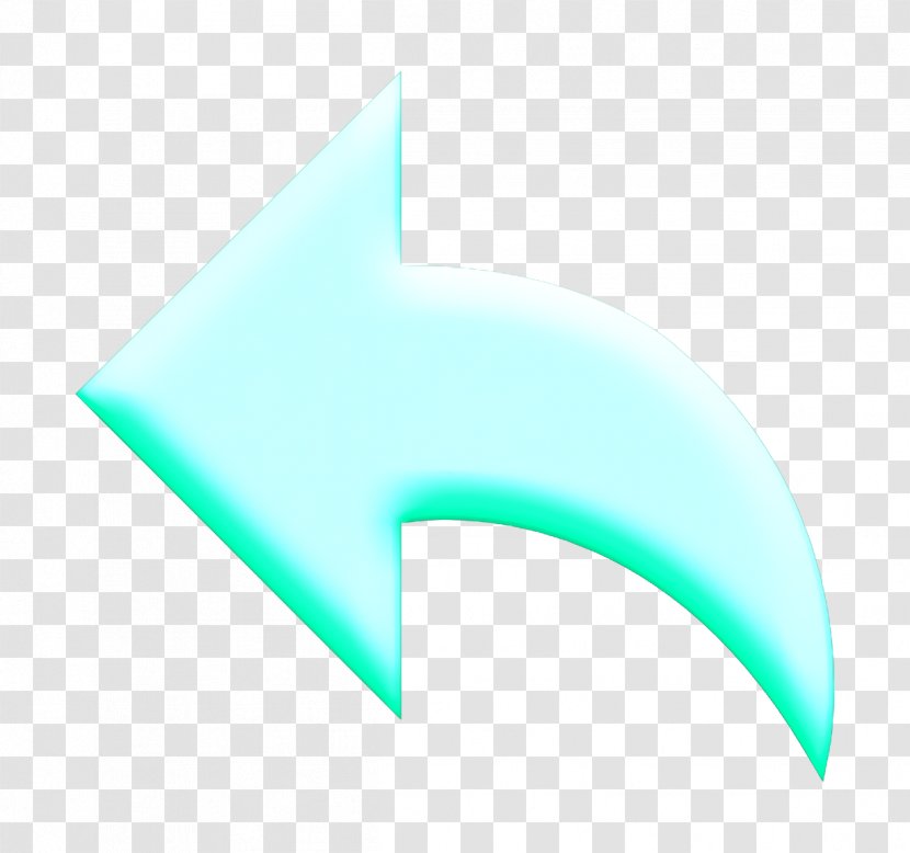 Back Icon Arrow - Azure - Logo Transparent PNG