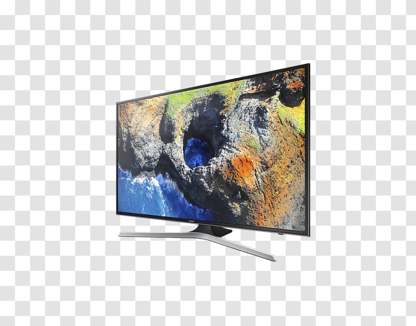 Ultra-high-definition Television LED-backlit LCD Smart TV Samsung 4K Resolution - Lcd Tv Transparent PNG