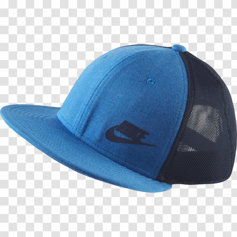 Baseball Cap Blue Hat Nike - Snapback Transparent PNG