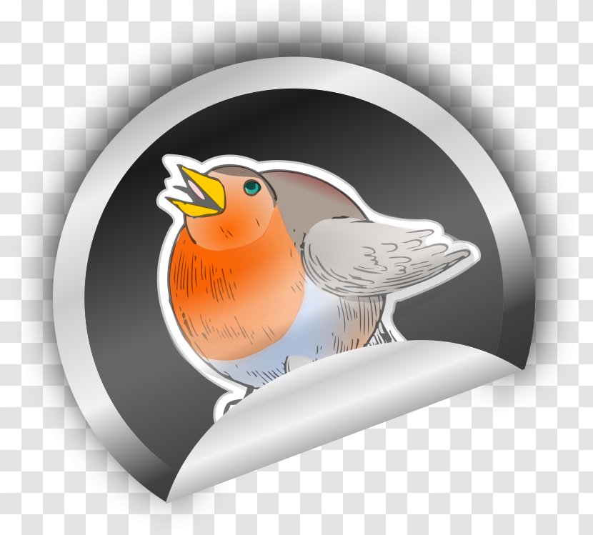 Bird Sticker Round-robin Tournament Clip Art - Robin Transparent PNG