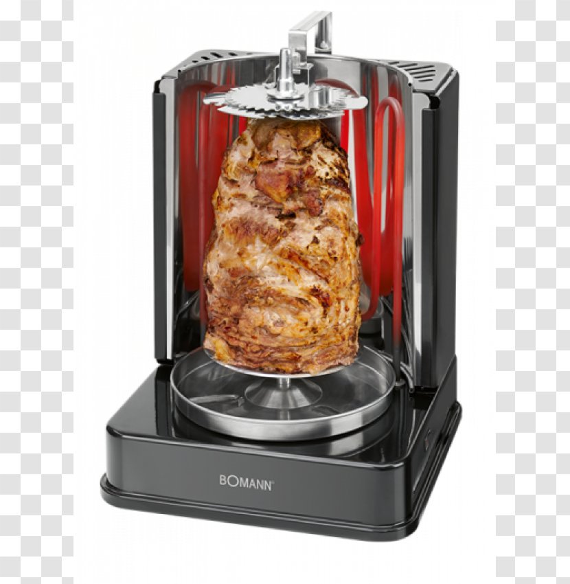 Doner Kebab Gyro Barbecue Chicken - Elektrogrill Transparent PNG