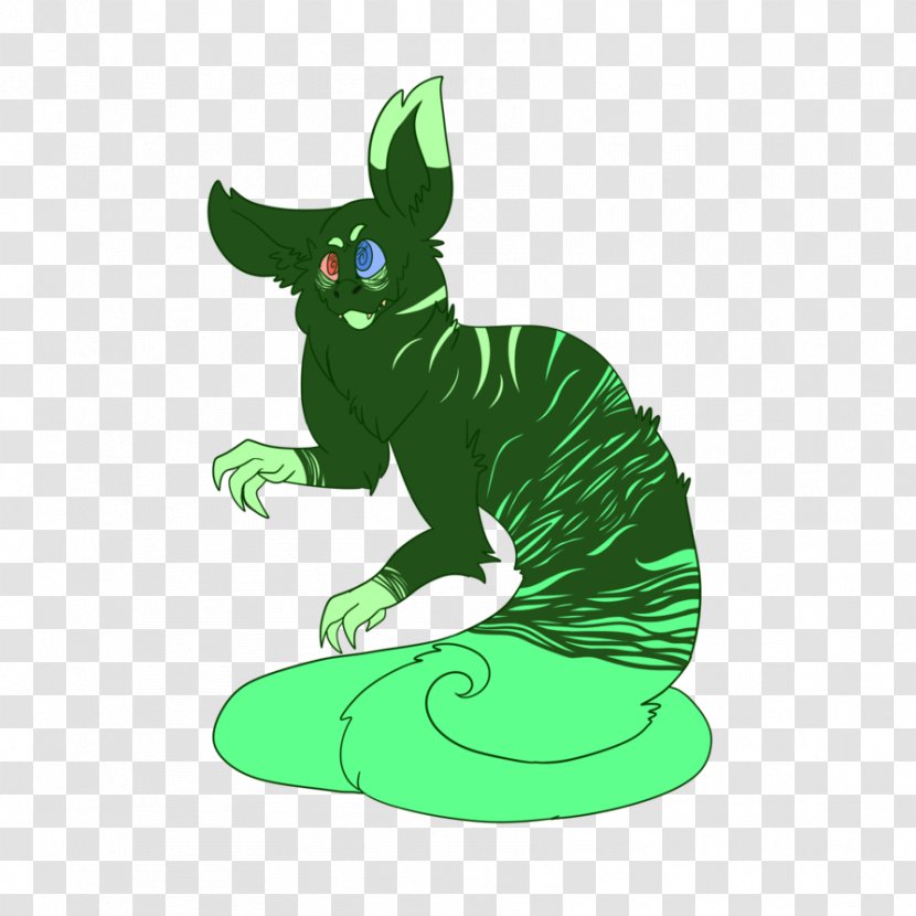 Mammal Amphibian Green Character Clip Art Transparent PNG