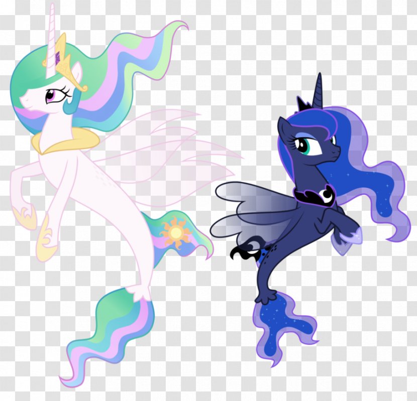 Pony Princess Luna Twilight Sparkle DeviantArt Illustration - Mythical Creature - Starlight Shining Transparent PNG
