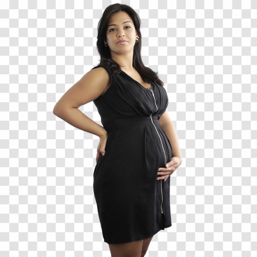 Pregnancy Venezuela Woman Little Black Dress Mother - Flower - Teenage Transparent PNG