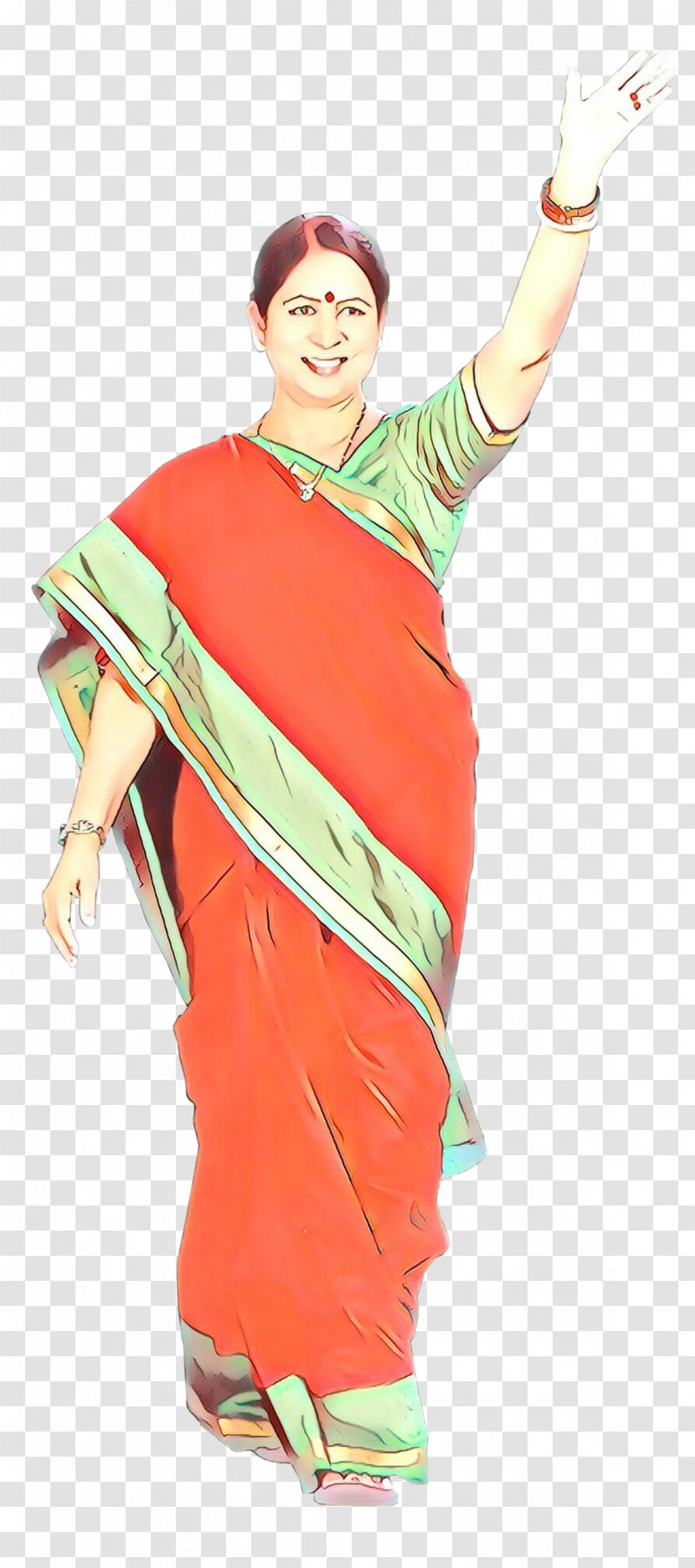 Background Orange - Sari Transparent PNG