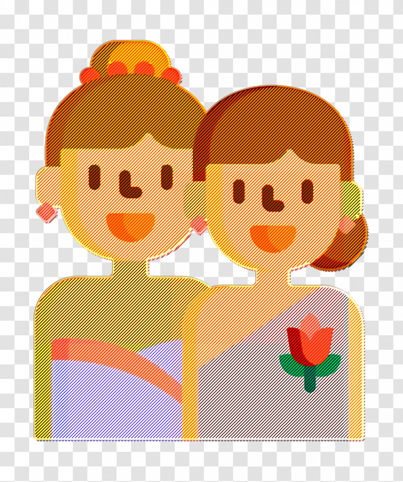 Wedding Icon Two Brides Icon Transparent PNG