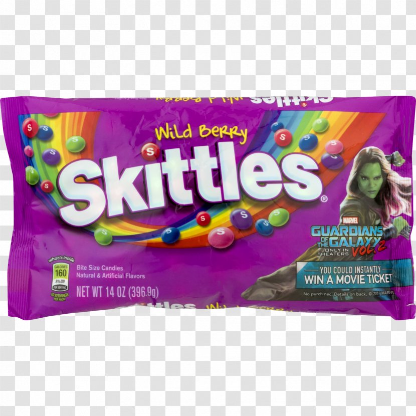 Skittles Original Bite Size Candies Wrigley's Wild Berry Gummi Candy Mars Snackfood US Tropical Transparent PNG