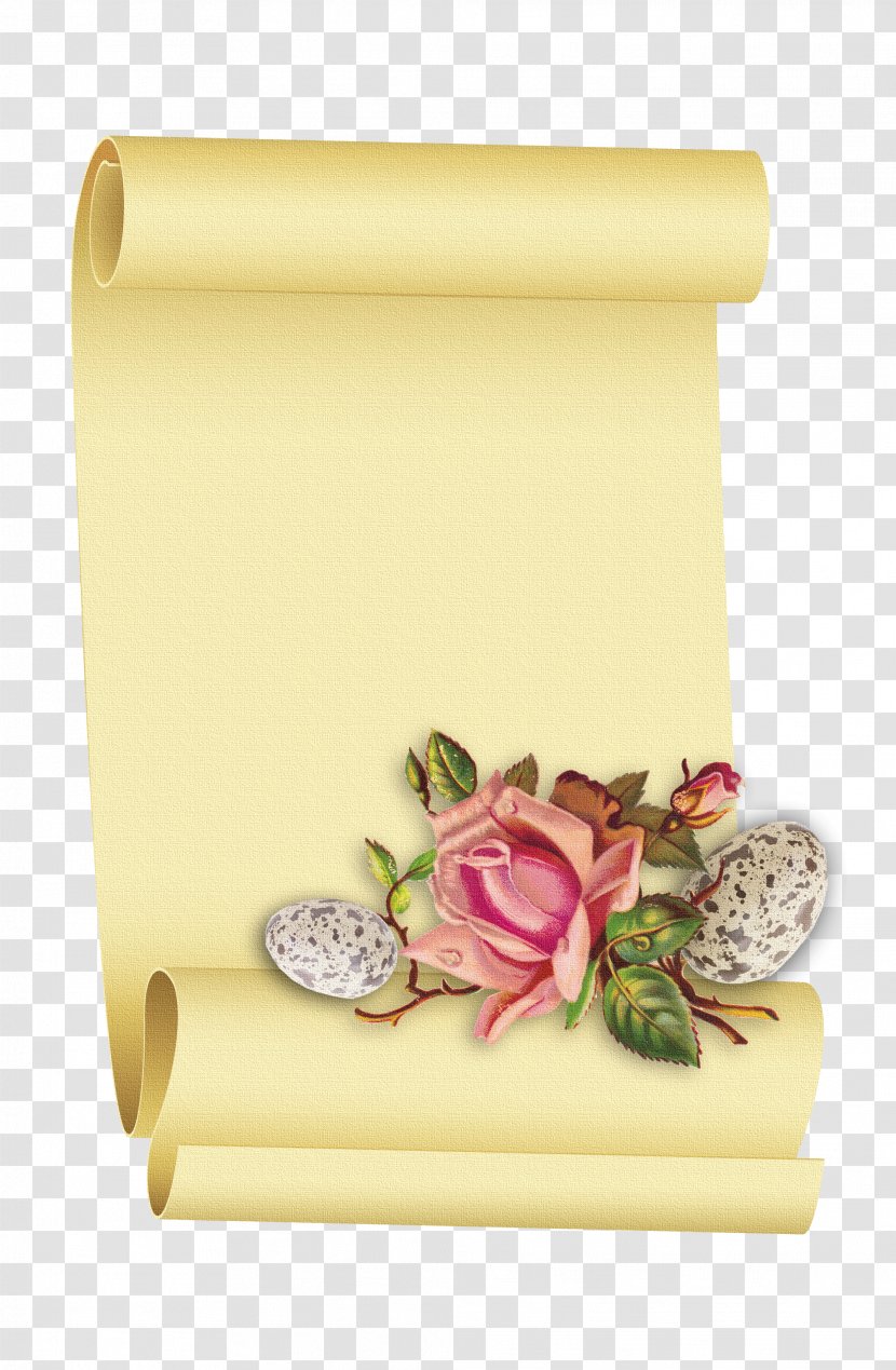 Paper Scroll Parchment Borders And Frames Clip Art - Diary - Parchemin Transparent PNG