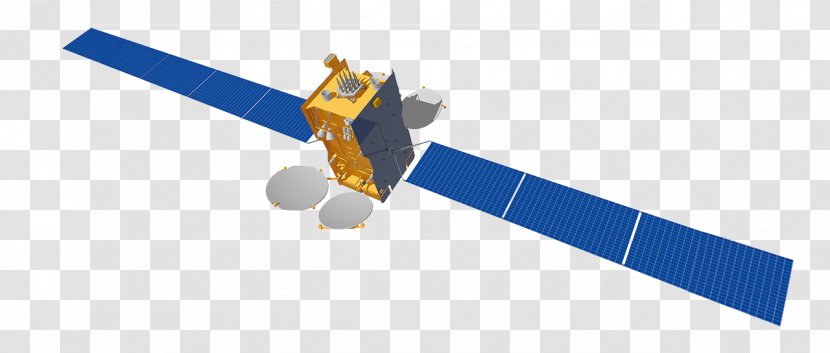 Ekspress AM7 Communications Satellite Russian Company Spacecraft - Airbus Defence And Space - Eurostar E3000 Transparent PNG