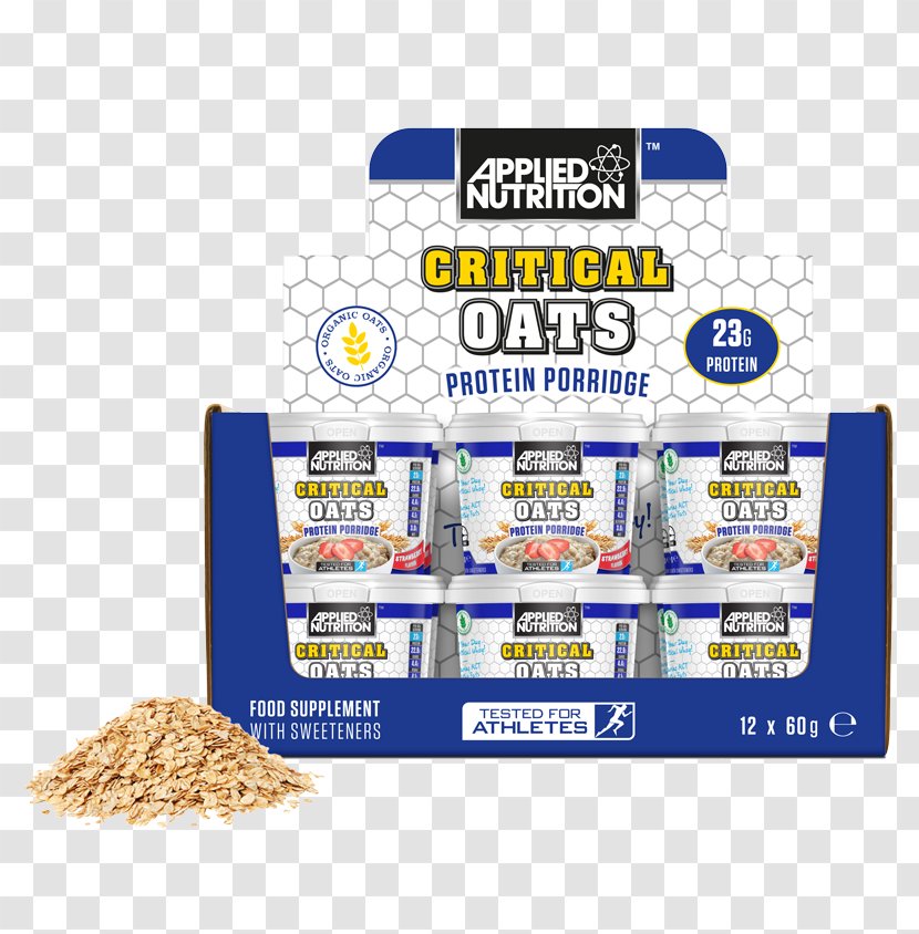 Dietary Supplement Oat Bodybuilding Nutrition Food - Highprotein Diet - 100 % Halal Transparent PNG