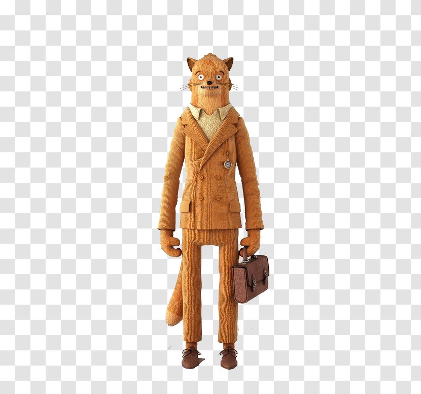 Mr. Fox Character Designer Toy Doll Illustration - Brown Leopard Transparent PNG