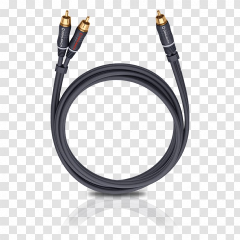 RCA Connector Electrical Cable Subwoofer Home Theater Systems Y-cable - Coaxial - Technology Transparent PNG