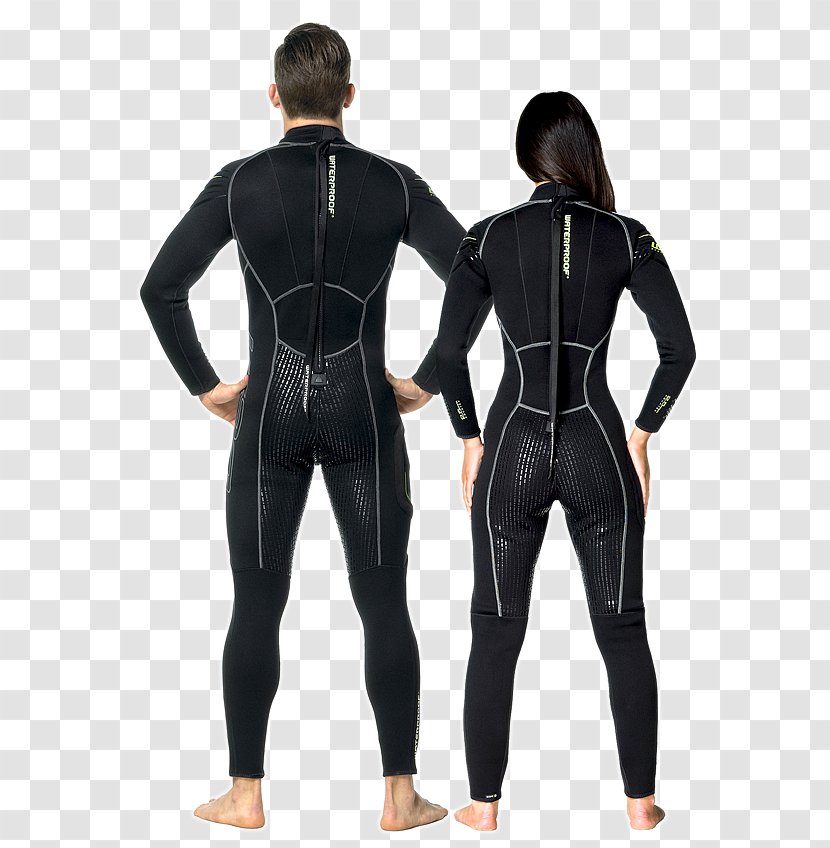 Wetsuit Diving Suit Neoprene Scuba Underwater - Cartoon - M Transparent PNG