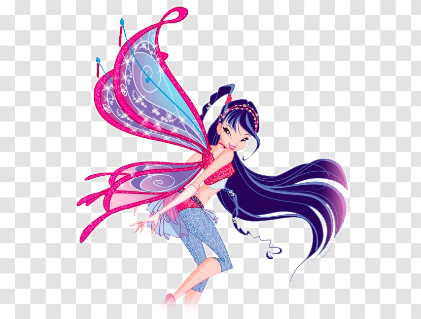 Musa Believix Flora Winx Club - Silhouette - Season 5 NickelodeonOthers Transparent PNG