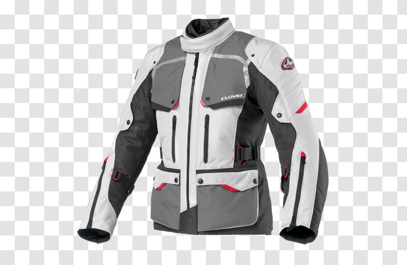 Jacket Waistcoat Raincoat Giubbotto - Motorcycle Protective Clothing - Clover Transparent PNG