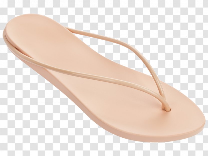 Flip-flops Fashion Sandal Designer - Beige Transparent PNG