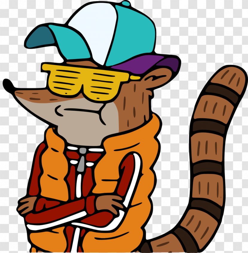 Rigby Mordecai YouTube Cool Bikes - Cartoon - Shows Transparent PNG