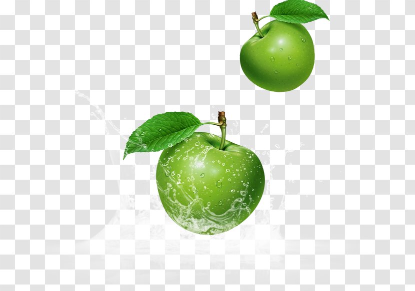 Granny Smith Apple Juice Green - Food Transparent PNG