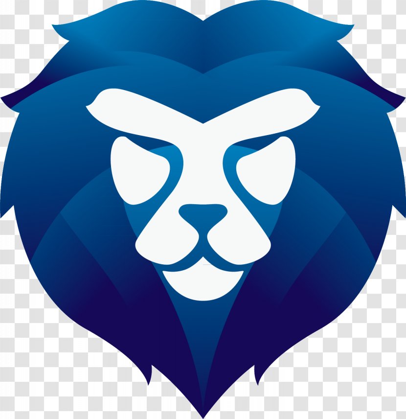 Logo Digital Marketing Service - Dog Like Mammal - Lions Head Transparent PNG