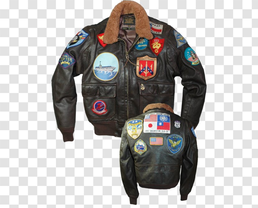 Leather Jacket G-1 Military Flight United States - Top Transparent PNG