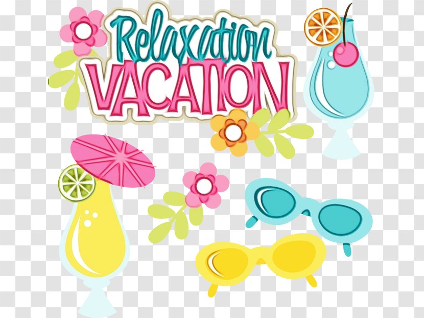 Travel Beach - Sticker Transparent PNG