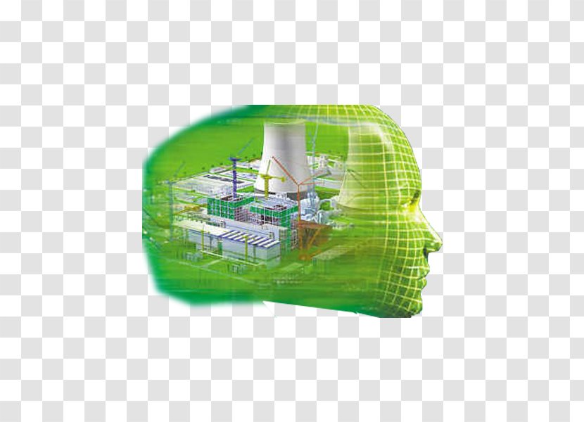 Nuclear Power Plant Atom Energiyasi Energy Energiequelle - High Tech Transparent PNG