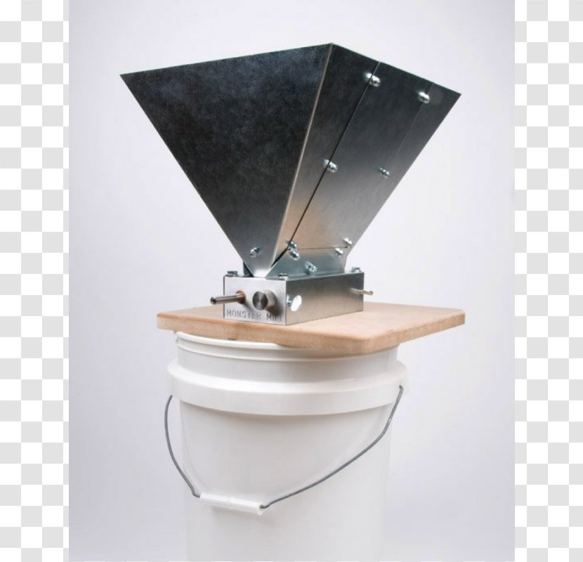 Gristmill Beer Brewing Grains & Malts Crusher - Steeping - Aluminium Can Transparent PNG