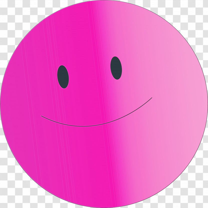 Circle Smiley Angle Pink M Cartoon Transparent PNG