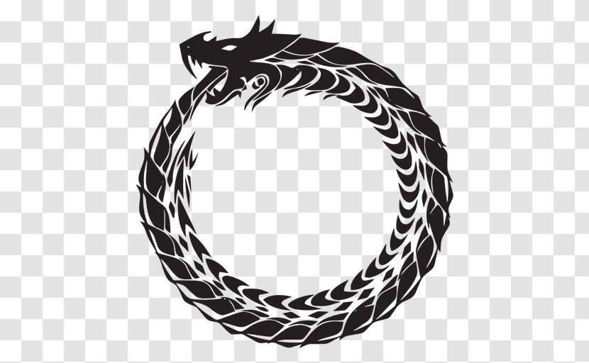 Ouroboros Ghostmasters Symbol Snake Jörmungandr - Dragon Transparent PNG