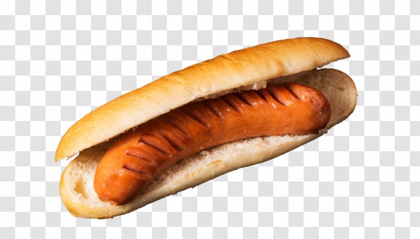 Frankfurter Würstchen Hot Dog Bratwurst Cervelat Thuringian Sausage - Bocadillo Transparent PNG