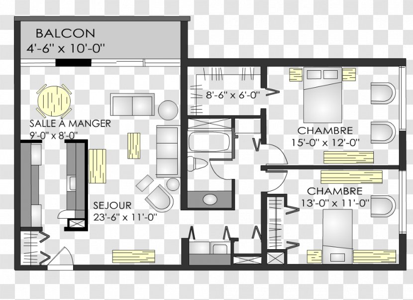 Floor Plan Product Design Line - Beautiful Label Transparent PNG