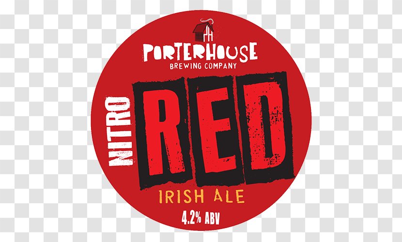 Porterhouse Brewery Beer Irish Red Ale Stout - Brewing Grains Malts Transparent PNG