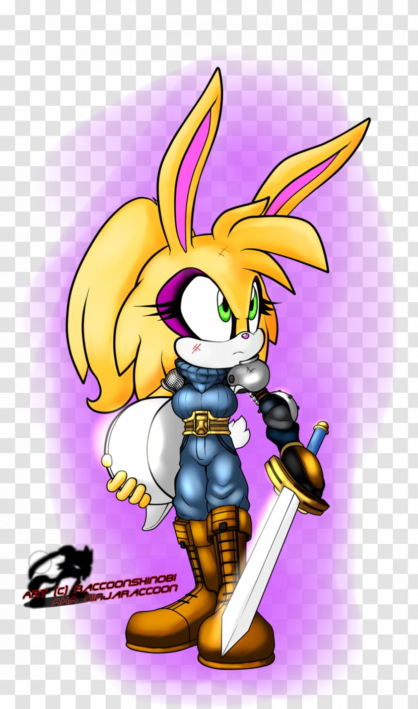 Rabbit Bunnie Rabbot Fan Art - Tail Transparent PNG