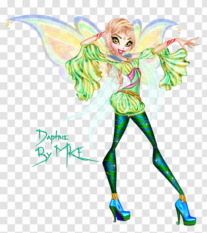 Fairy DeviantArt Butterflix Tynix Transformation - Watercolor Transparent PNG