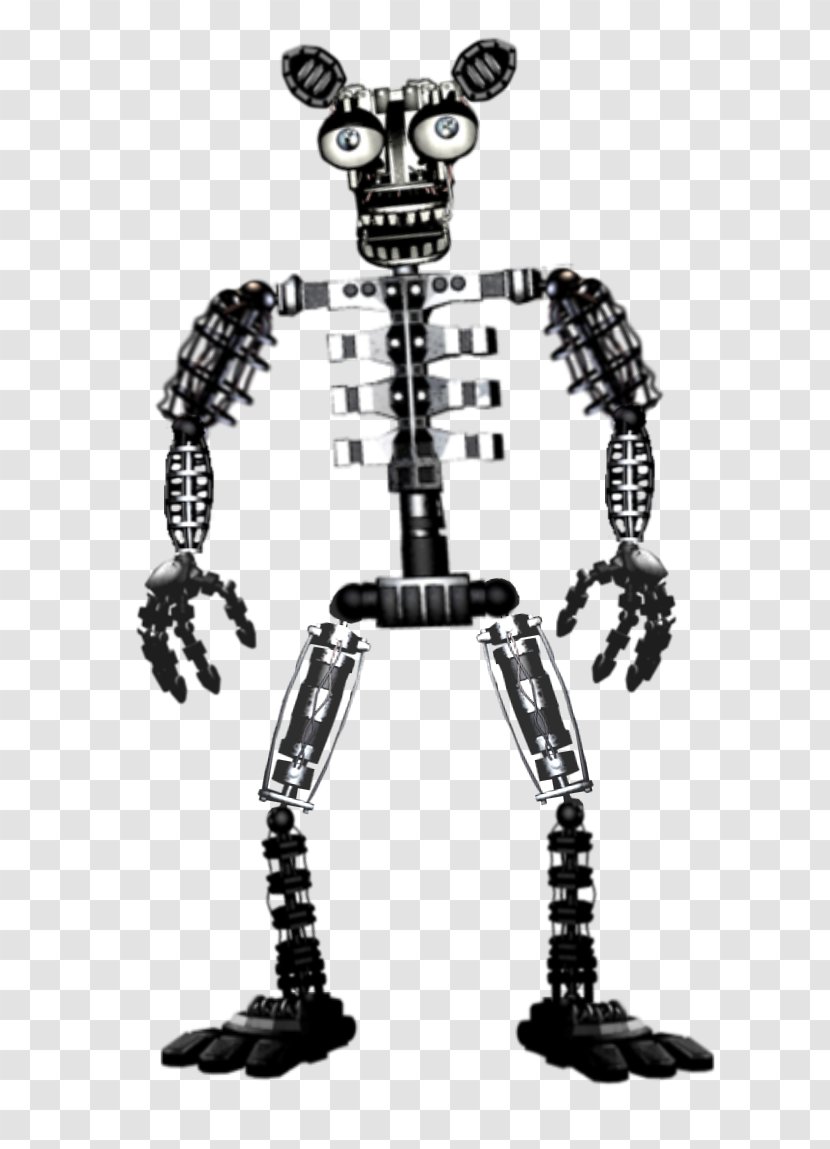 Five Nights At Freddy's 2 4 Endoskeleton Animatronics - Skeleton Transparent PNG