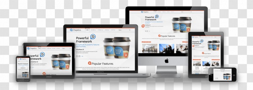 Responsive Web Design Page Mobile Webseite - Joomla Transparent PNG