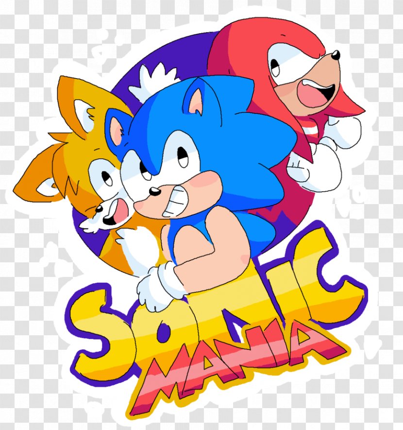 Character Cartoon Clip Art - Sonic Mania Transparent PNG