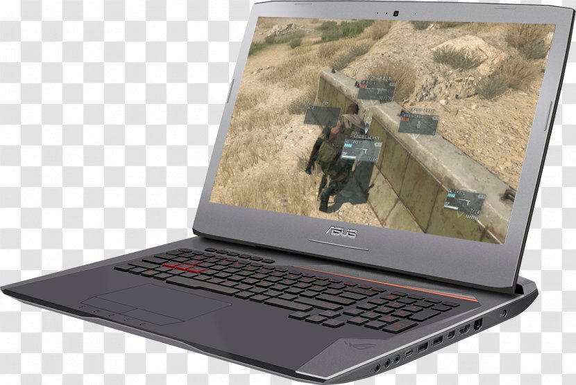 Laptop Intel Gaming Notebook-G752 Series ASUS Republic Of Gamers - Nvidia Transparent PNG