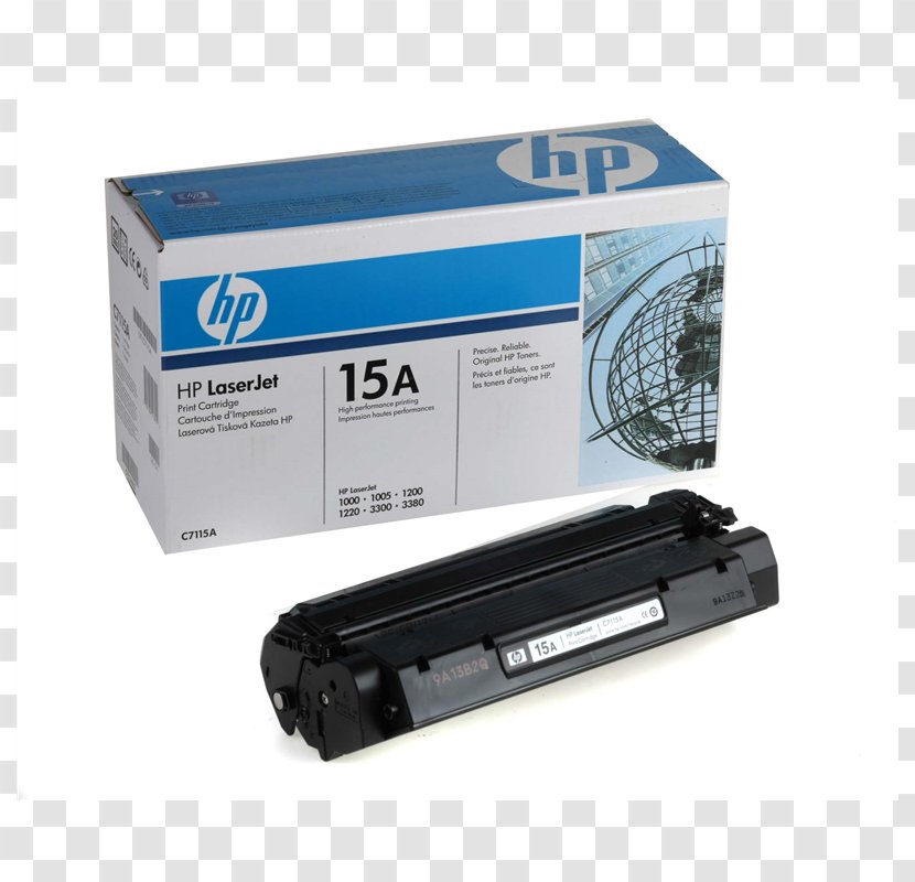 Hewlett-Packard HP Q2612A Black Toner Cartridge Ink - Multimedia - Hewlett-packard Transparent PNG