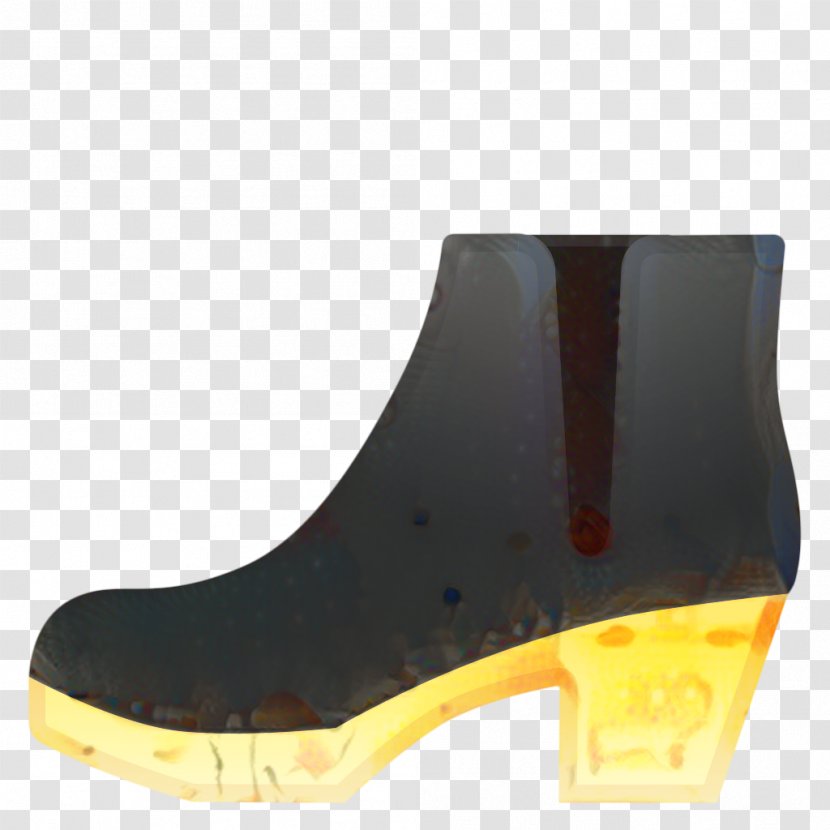Yellow Background - Footwear - Leather Orange Transparent PNG