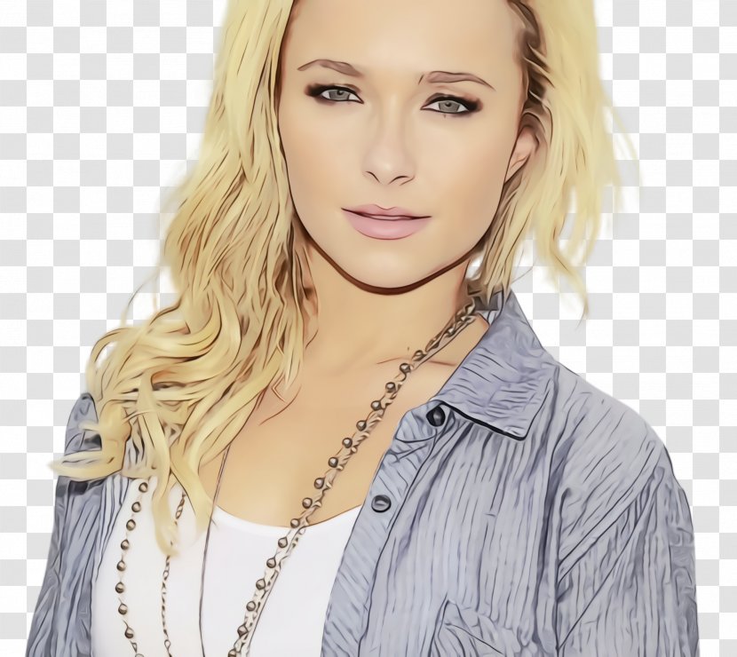 Hair Face Blond Eyebrow Hairstyle - Shoulder Beauty Transparent PNG
