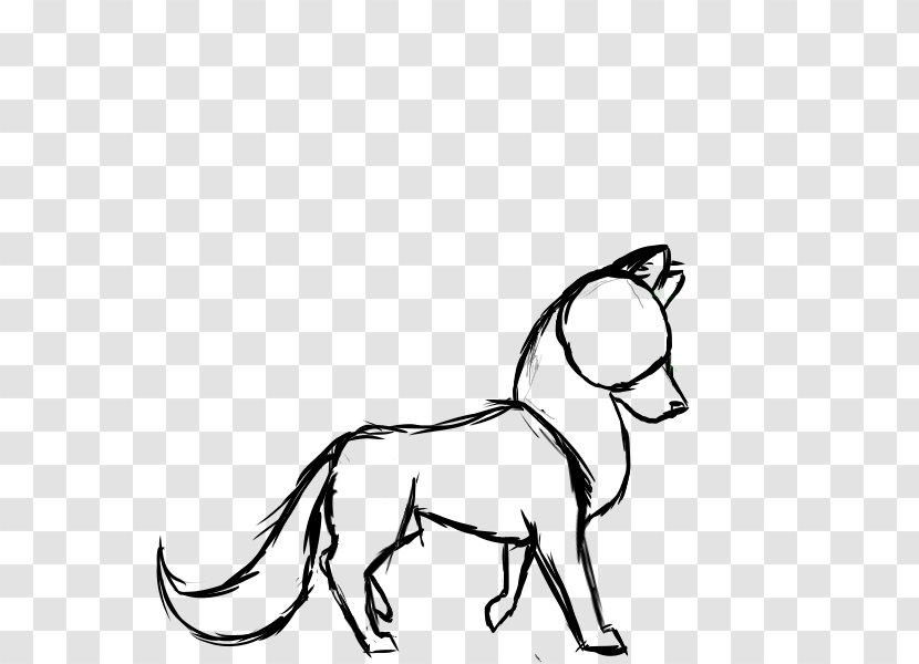 Dog Mustang Cat Pack Animal Donkey - Monochrome Photography - Walk Cycle Transparent PNG