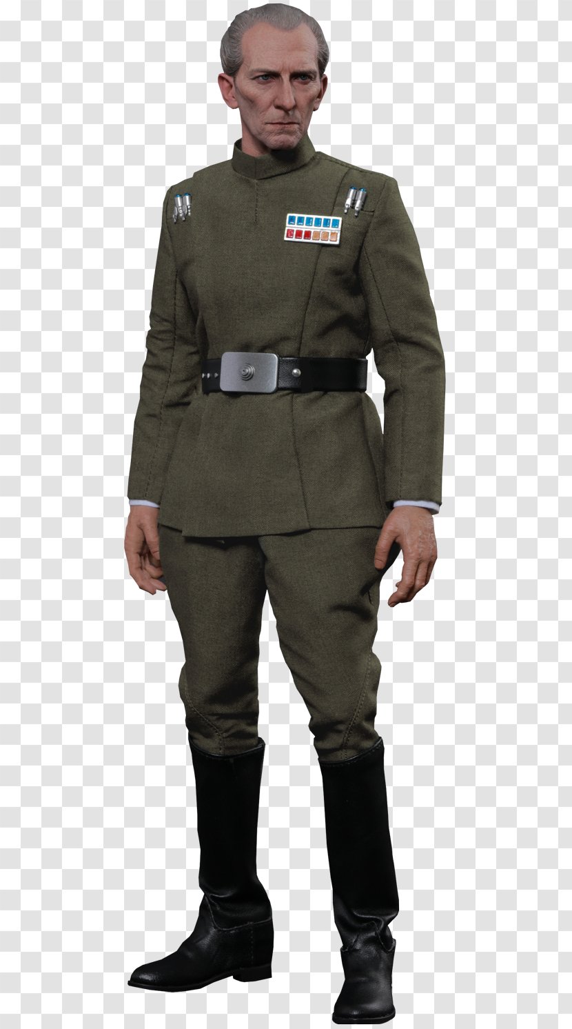 Peter Cushing Grand Moff Tarkin Star Wars Anakin Skywalker - Military Person Transparent PNG