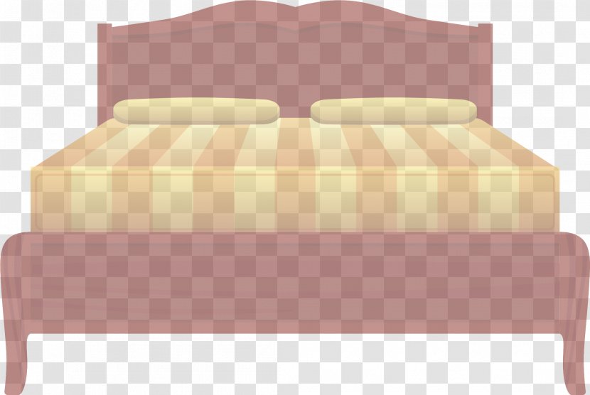 Furniture Yellow Bed Frame Bedding - Sheet - Duvet Chair Transparent PNG