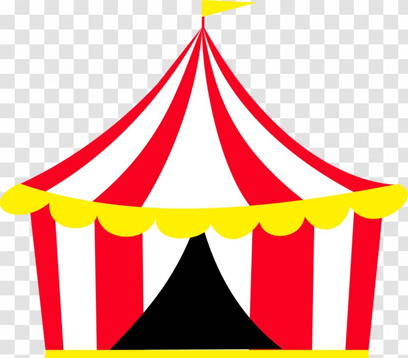 Circus Clown Party Spectacle - Yellow - Tents Transparent PNG