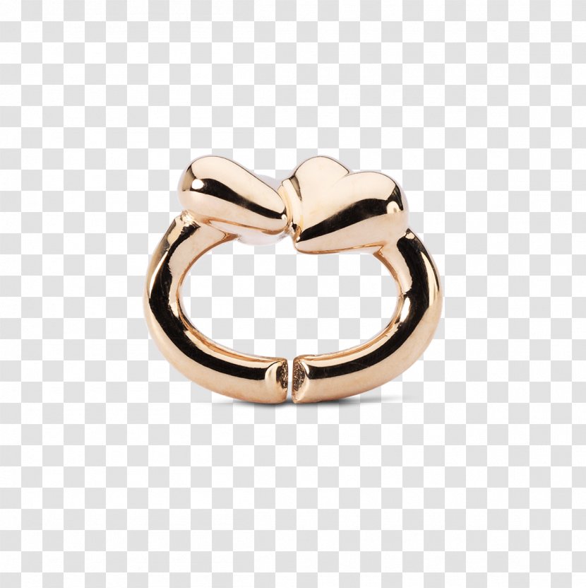 Earring Jewellery Silver Bronze - Body Jewelry - Ring Transparent PNG