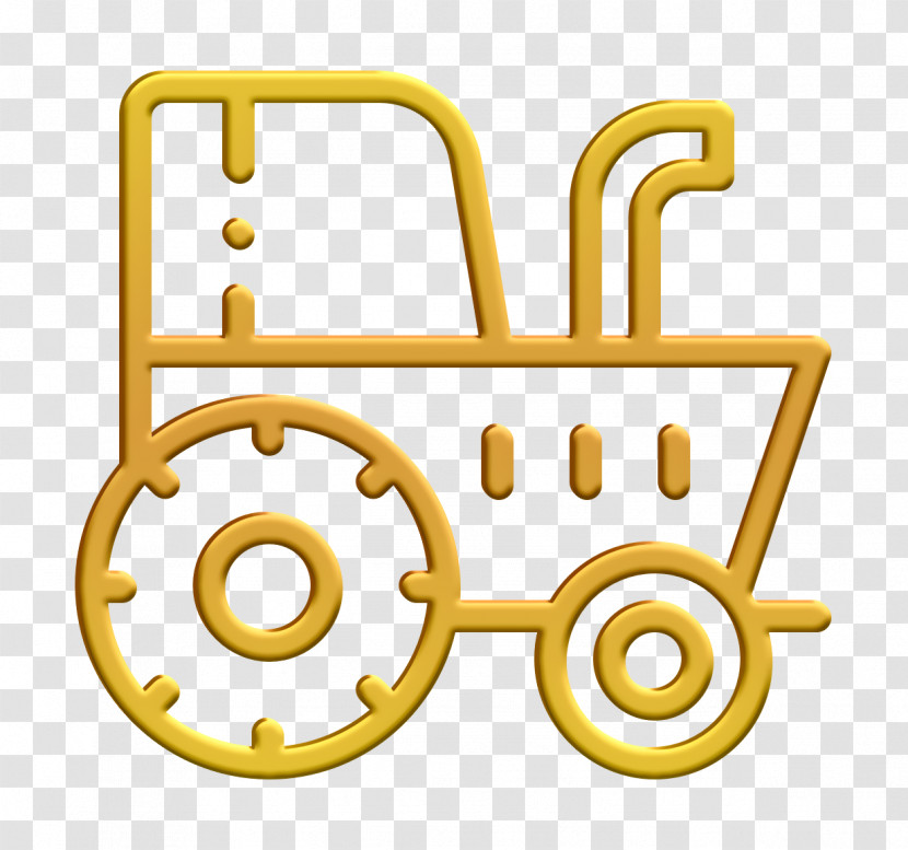 Vehicles And Transports Icon Tractor Icon Transparent PNG